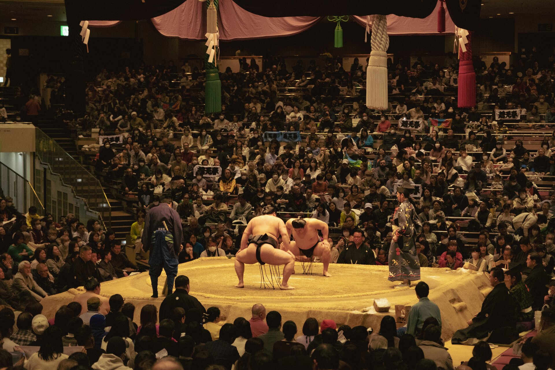 sumo wrestlers