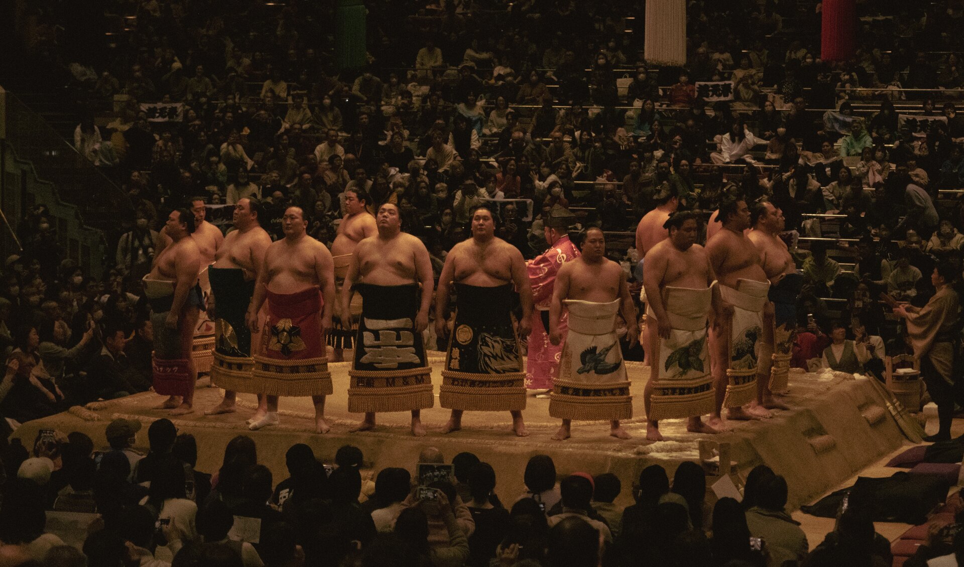 sumo wrestlers