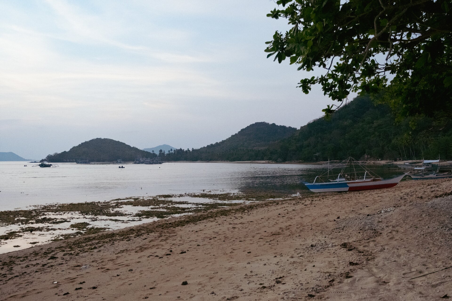 afternoon beach view