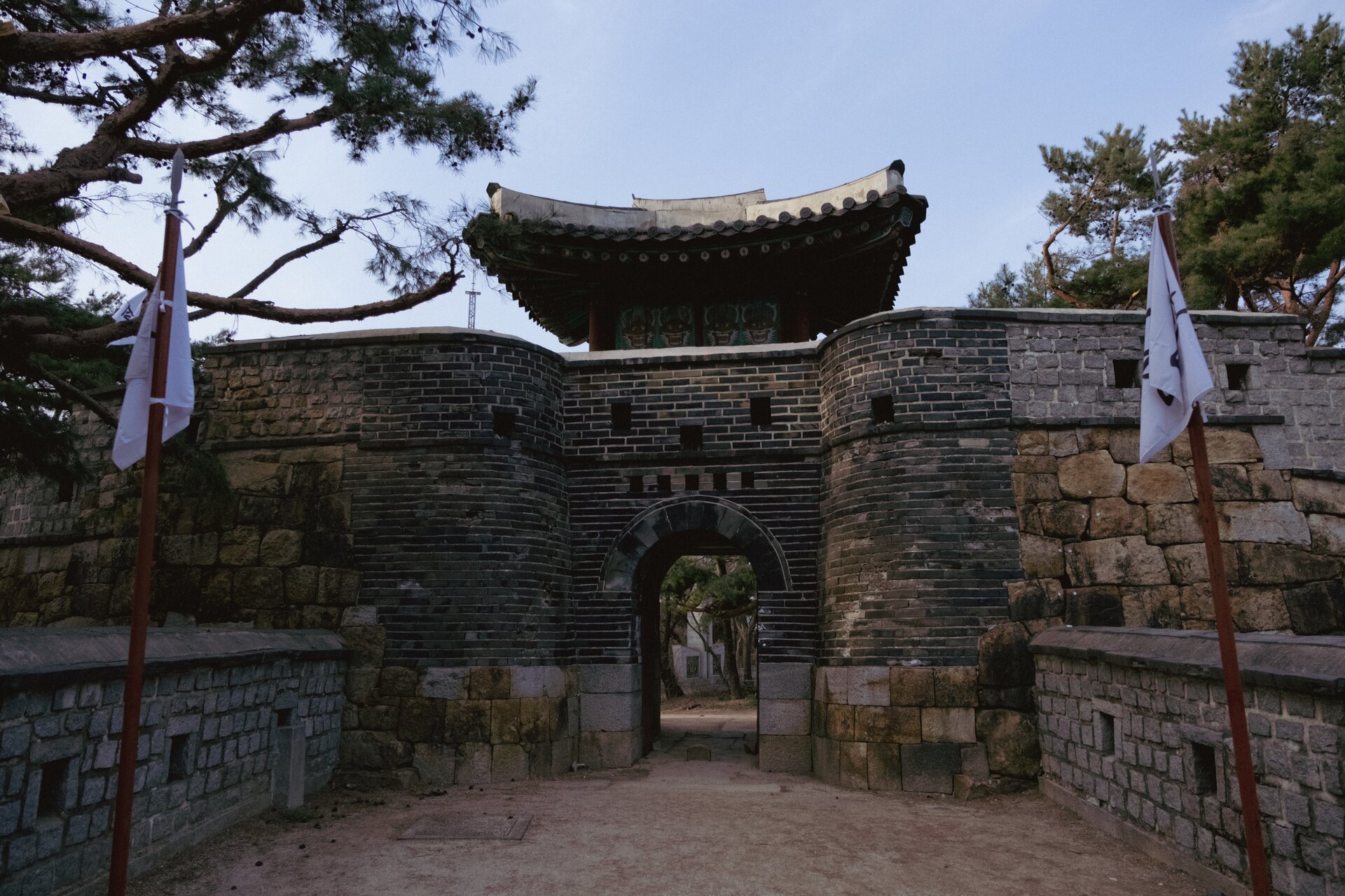 fortress wall gate